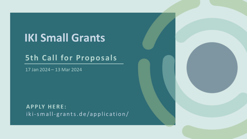 5th Call for IKI Small Grants Proposals